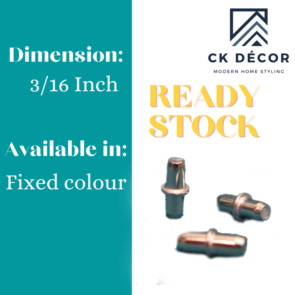 3/16 Inch Steel Stud Support For Shelf X (1 PCS) Shopee Malaysia