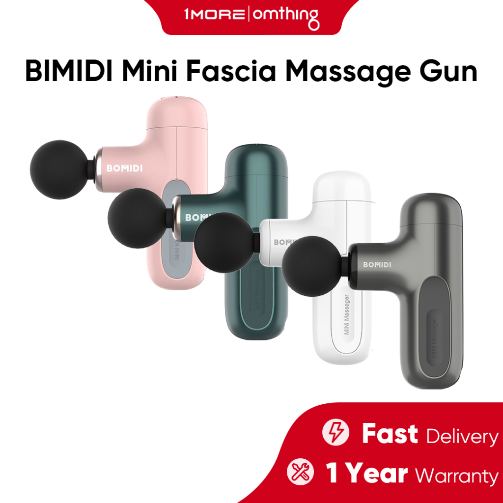 Bomidi M1 Mini Fascia Massage Gun 5 Speed Adjustments Compact Size And Portable Muscle