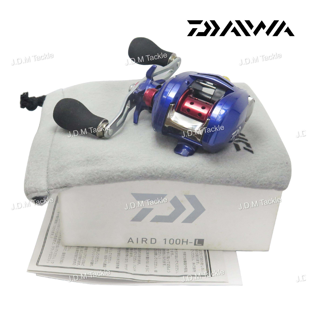 aird 100ha baitcasting reel 80H – Daiwa US It features a 90mm swept handle that provides better leverage and smoother control while reeling Daiwa Aird 80 Baitcast Reel