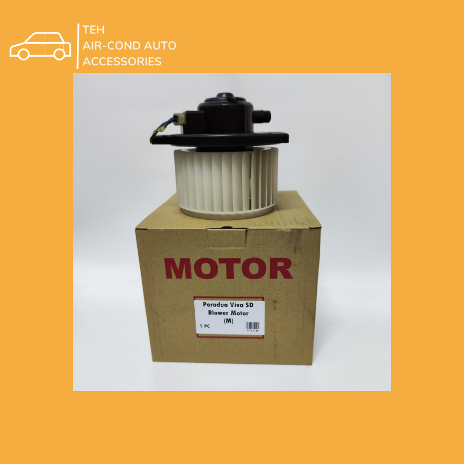 PERODUA VIVA SANDEN AIR COND BLOWER MOTOR COVER WITH WHEEL (ORIGINAL