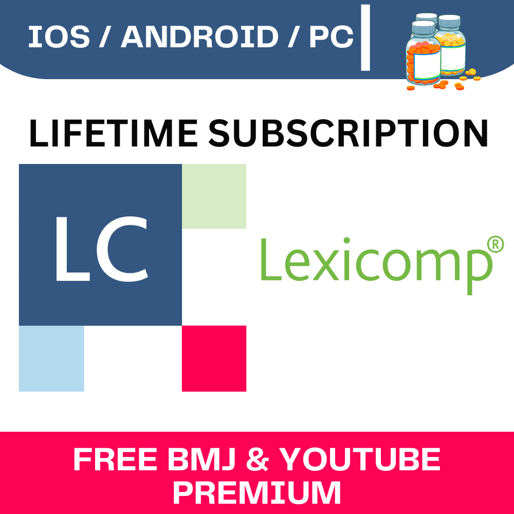 [Lifetime] Subscription + free BMJ Best Practice & Youtube