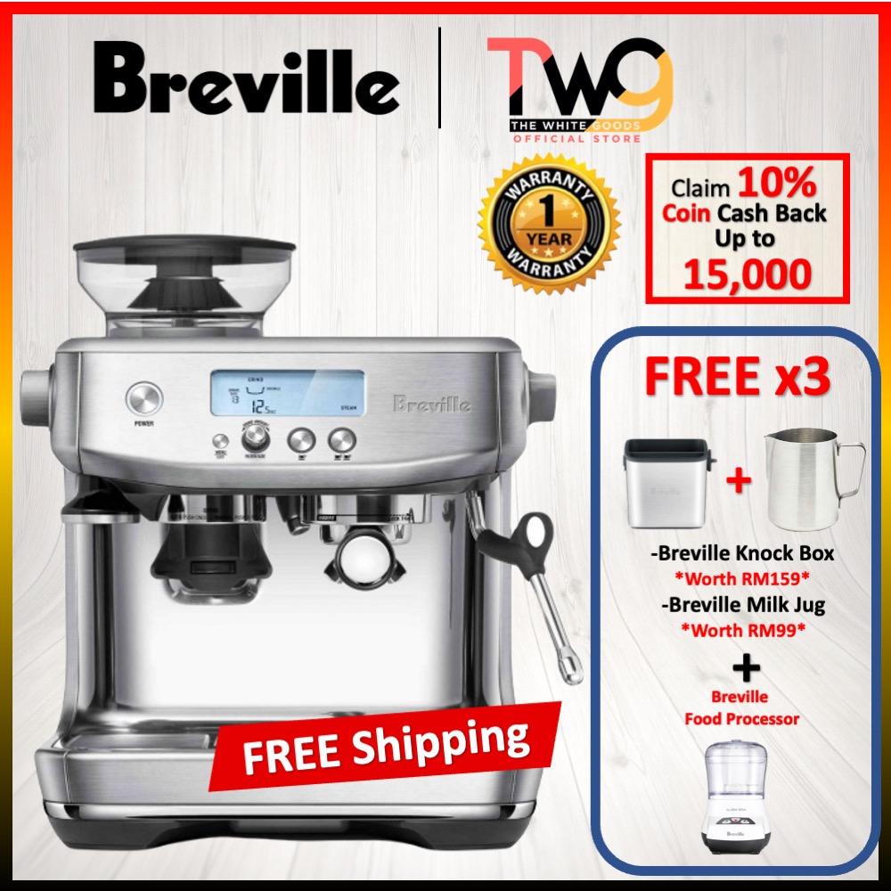 [Free 3 Gift] Breville the Barista Pro™ BES878 With LCD Display