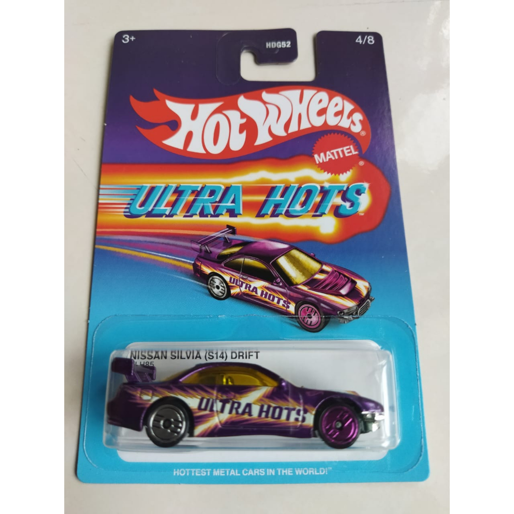 Hot Wheels Mattel Ultra Hots Nissan Silvia S14 Drift Shopee Malaysia 8736