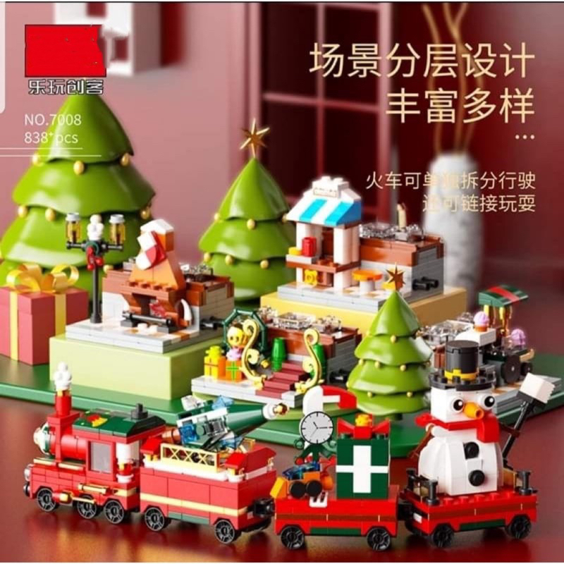 Sembo Block Building Blocks 4 In 1 Christmas Series 7008 (838pcs ...