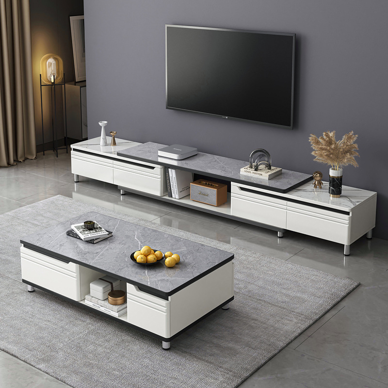 TV cabinet coffee table combination/living room TV cabinet/Nordic ...