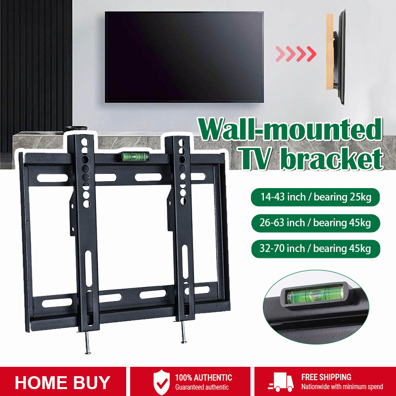 Universal TV Bracket TV Wall Mount Adjustable Tilt LCD LED Flat Panel ...