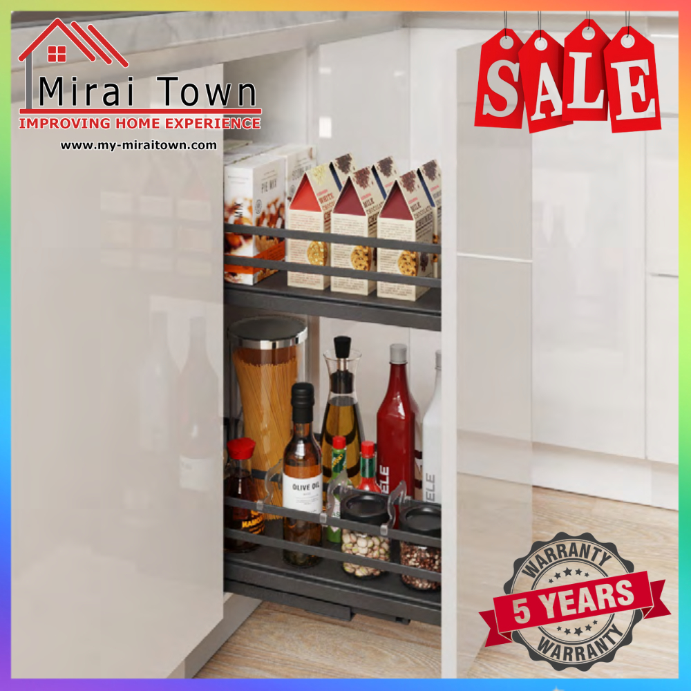 HAFELE Kitchen Accessories Omero 300 Pull Out Kitchen Organizers Basket