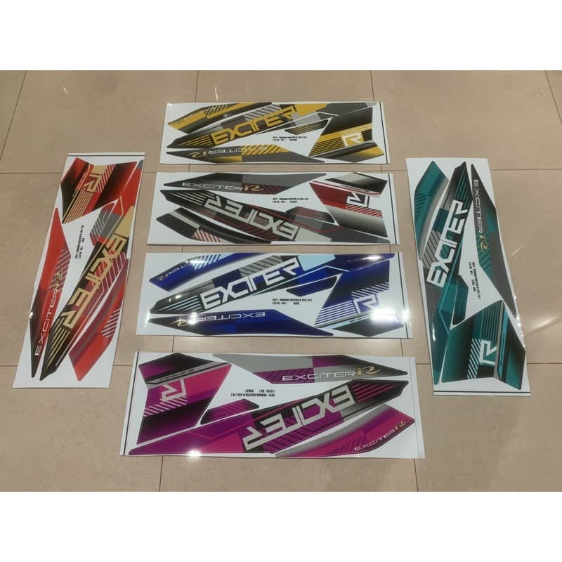 Yamaha Lc Sticker Exciter R Vietnam V V V V V V Lc Stripe