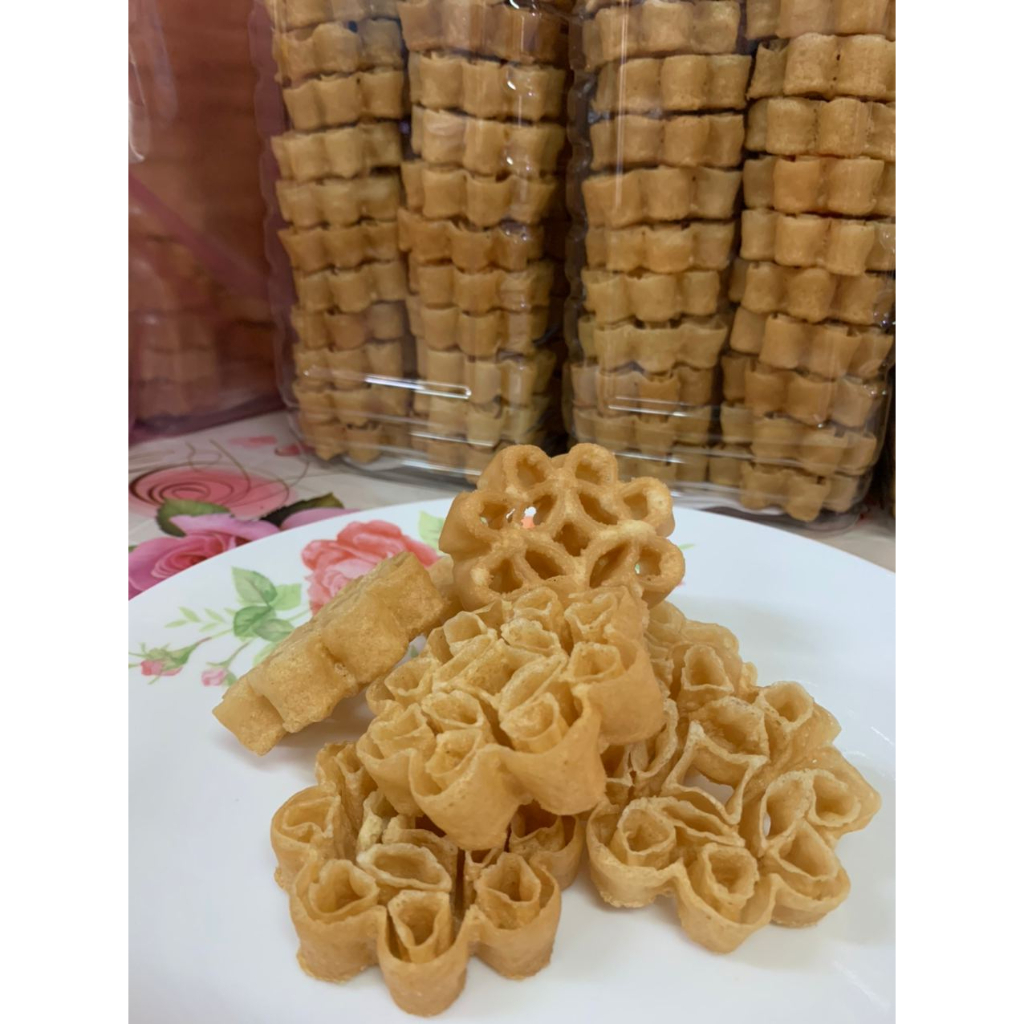 KUIH ROSE/KUIH LOYANG/KUIH GOYANG KAK MOLLY | Shopee Malaysia