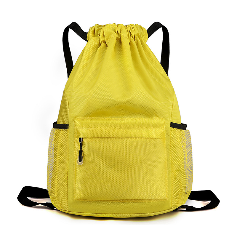 New Design Outdoor Double Shoulder Rucksack Simple Solid Color