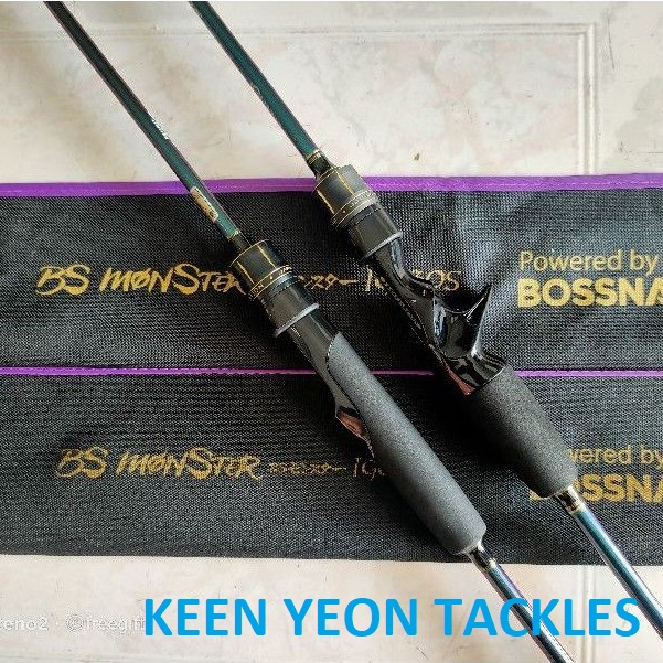 bossna bs monster fishing pole for sale BOSSNA BS MONSTER IG LIMITED EDITION JIGGING FISHING ROD