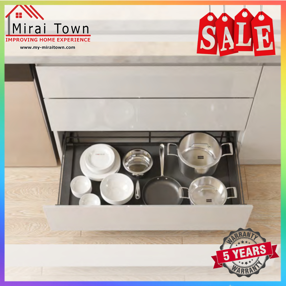 HAFELE Slide Storage Drawer Pot Kitchen Basket Accessories Pull