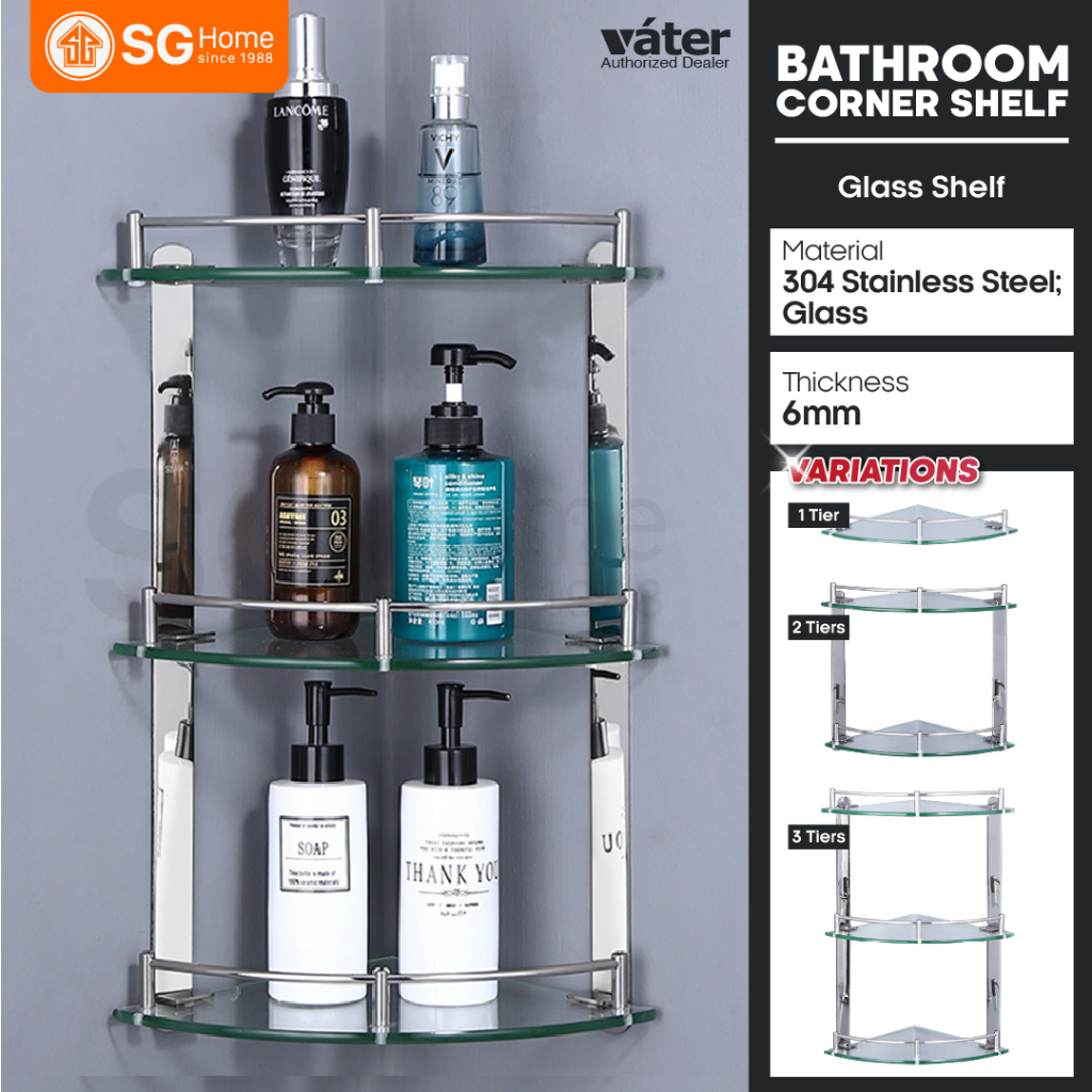 HOW TO ASSEMBLE BATHROOM CORNER SHELF l SHOPEE BATHROOM CORNER SHELF 