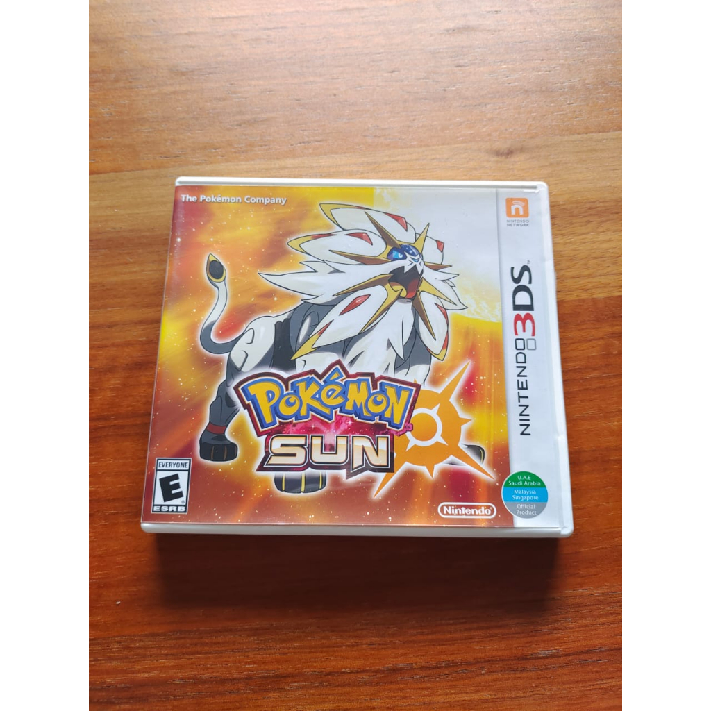 Pokemon Sun Nintendo 3DS USED Shopee Malaysia