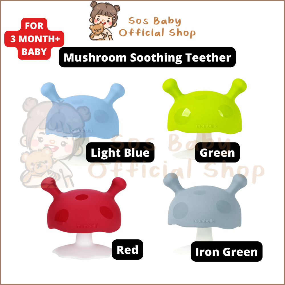 Mombella Teether Toys (Mushroom) Shopee Malaysia