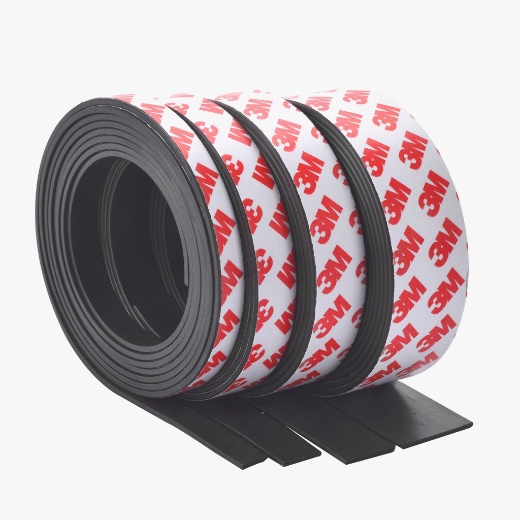 10 Meters Self Adhesive Flexible Bar Strip Rubber Tape
