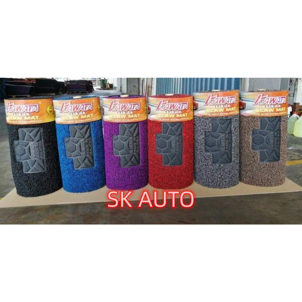 Carpet Kereta Lapik Kereta Car Coil Mat Floor Mat Magic Claw ANTISLIP