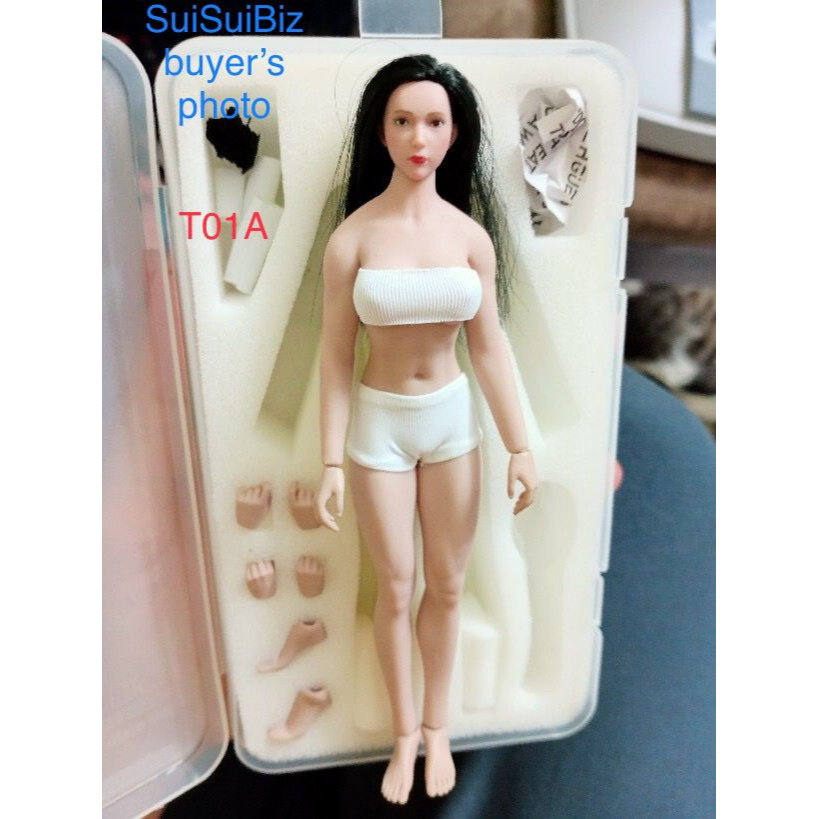 1/12 Female Soldier TBLeague Phicen T03 Female Body Jacket [Non-Real - Foto 12