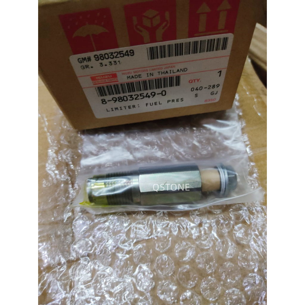 ISUZU DMAX / NAVARA / TRTION ORIGINAL FUEL PRESSURE RETURN VALVE