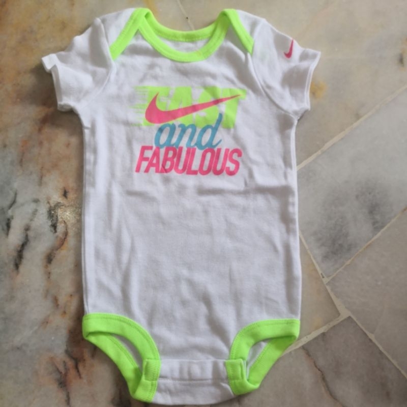 Nike Baby Romper Baby Clothes Baju Bayi (READY STOCK) Shopee
