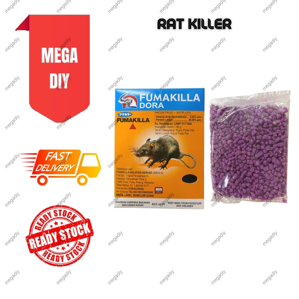 Rat Killer / Rat Posion / Racun Tikus / Ubat Tikus / Fumakiller King