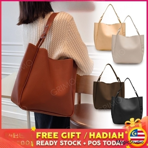 READY STOCK Higoya Handbag Women's Shoulder Tote Set Sling Bag Bags Beg ...