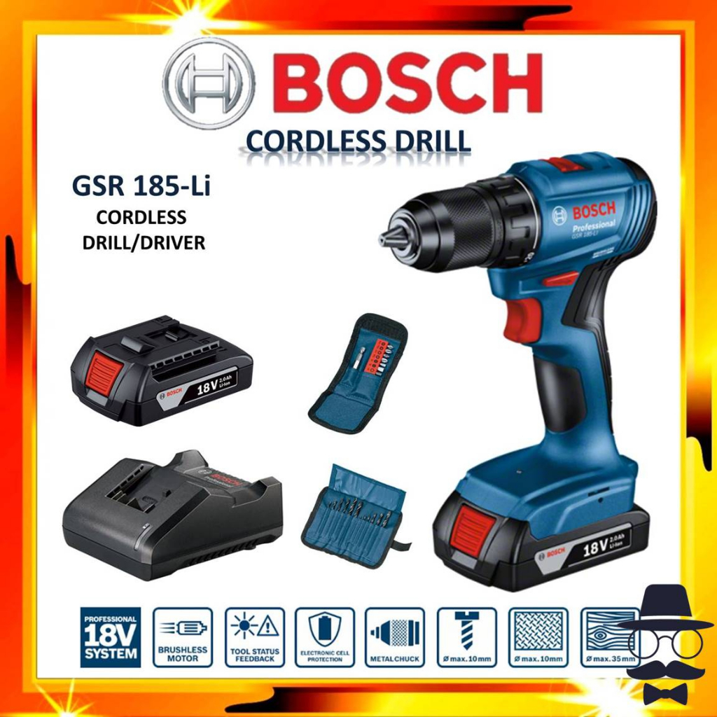 GSR 185-LI Cordless Drill/Driver