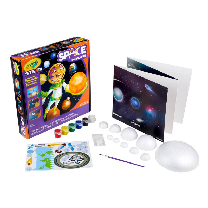 【Clearance Stock】 Crayola Steam Solar System Science Kit, Science Craft ...