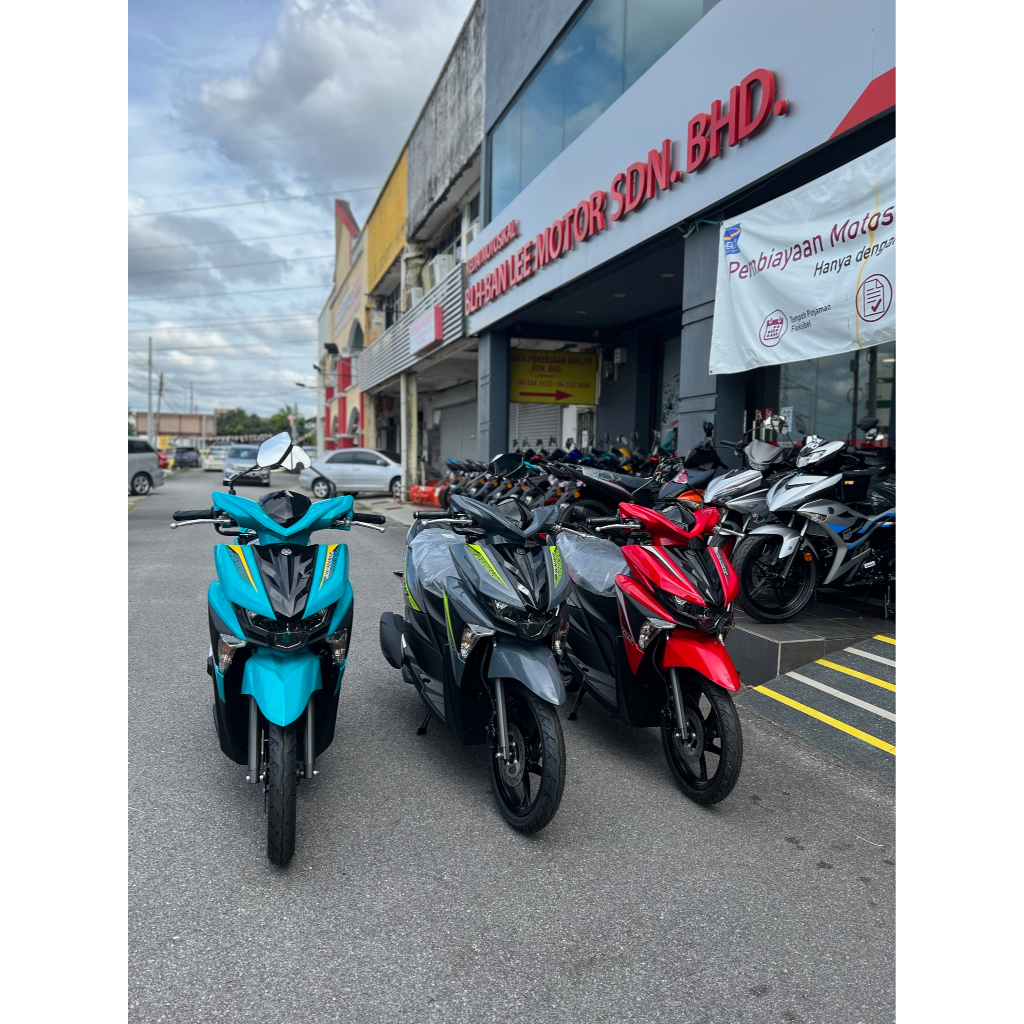 YAMAHA EGO AVANTIZ SCOOTER 125CC RED / GREY / CYAN AUTOMATIC 2023 STOCK ...