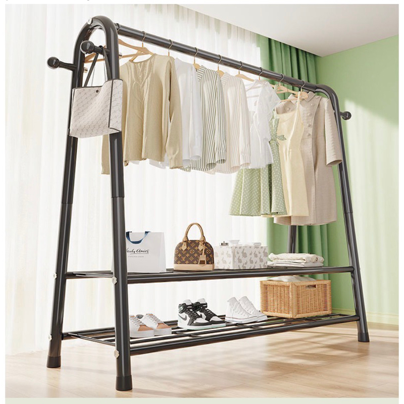 Rak Baju Clothes Rack Cloth Hanger Stand Rack Hanging Clothes Rack