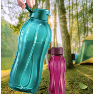 1pc Blue 1700ml Insulated Water Bottle With Tea Strainer For