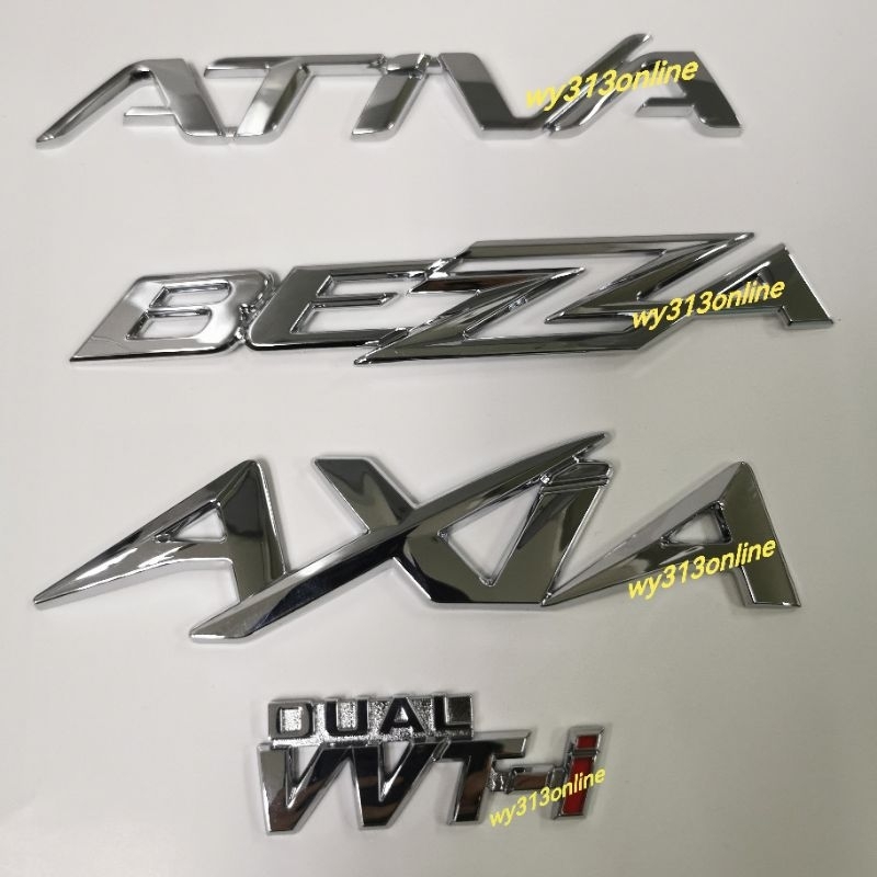 Special Offer Logo Perodua Bezza Ativa Axia Dual VVT-I Rear Bonnet Logo ...