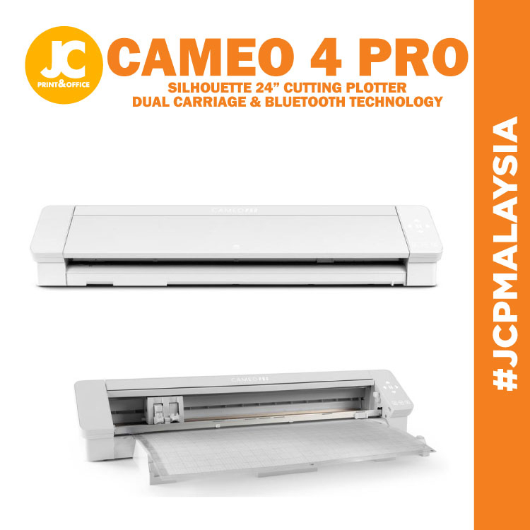 JCP Silhouette Cameo 4 Pro 24" Bluetooth Cutting Plotter Dual Carriage