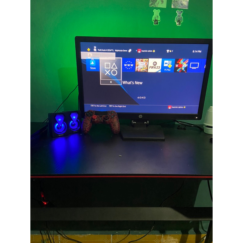 PS4 SLIM 500 GB + MONITOR Shopee Malaysia