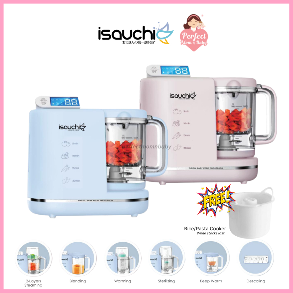 ISA UCHI iSMART 6 in 1 function baby food processor Shopee Malaysia