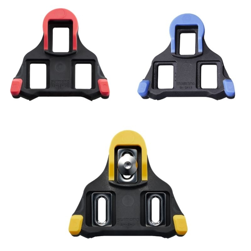 Crampons Route Shimano SPD-SL - 6 Degrés - Lot De 2 Avec Vis Et Joints - Compatible 105, Ultegra, Dura-Ace - En Nylon Et Caoutchouc