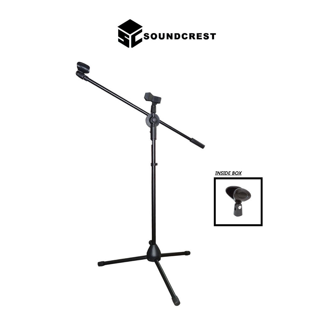 Soundcrest MS70B Floor Mic Stand Shopee Malaysia