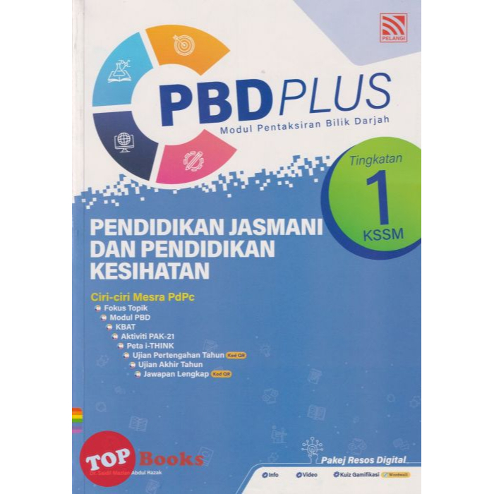 [TOPBOOKS Pelangi] PBD Plus Pendidikan Jasmani Dan Pendidikan Kesihatan ...