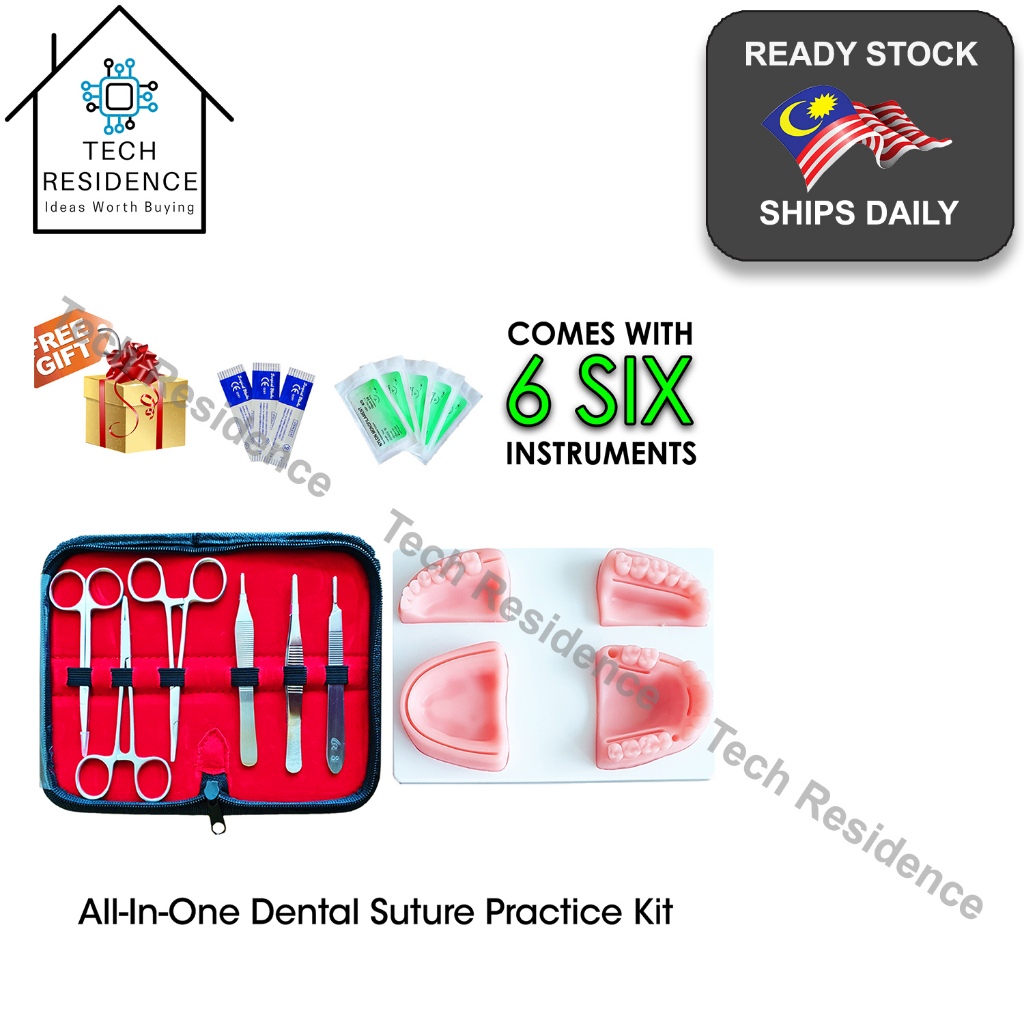 TechResidence 🔥READYSTOCK🔥【Free Gift】Medical Dental Suture Practice Kit