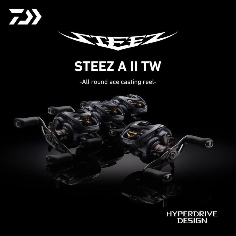 DAIWA STEEZ A II & STEEZ A TW HLC BC Baitcasting Reel 💢MADE IN JAPAN💢