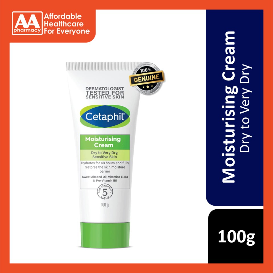Cetaphil Moisturizing Cream 100g Shopee Malaysia