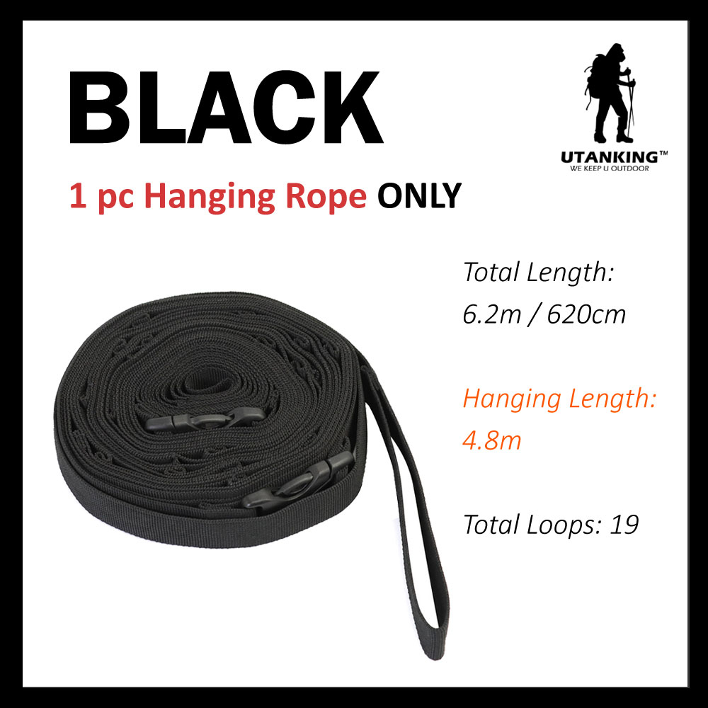 UtanKing™ Hanging Rope Camping Lanyard Flysheet Awning Tent Strap ...