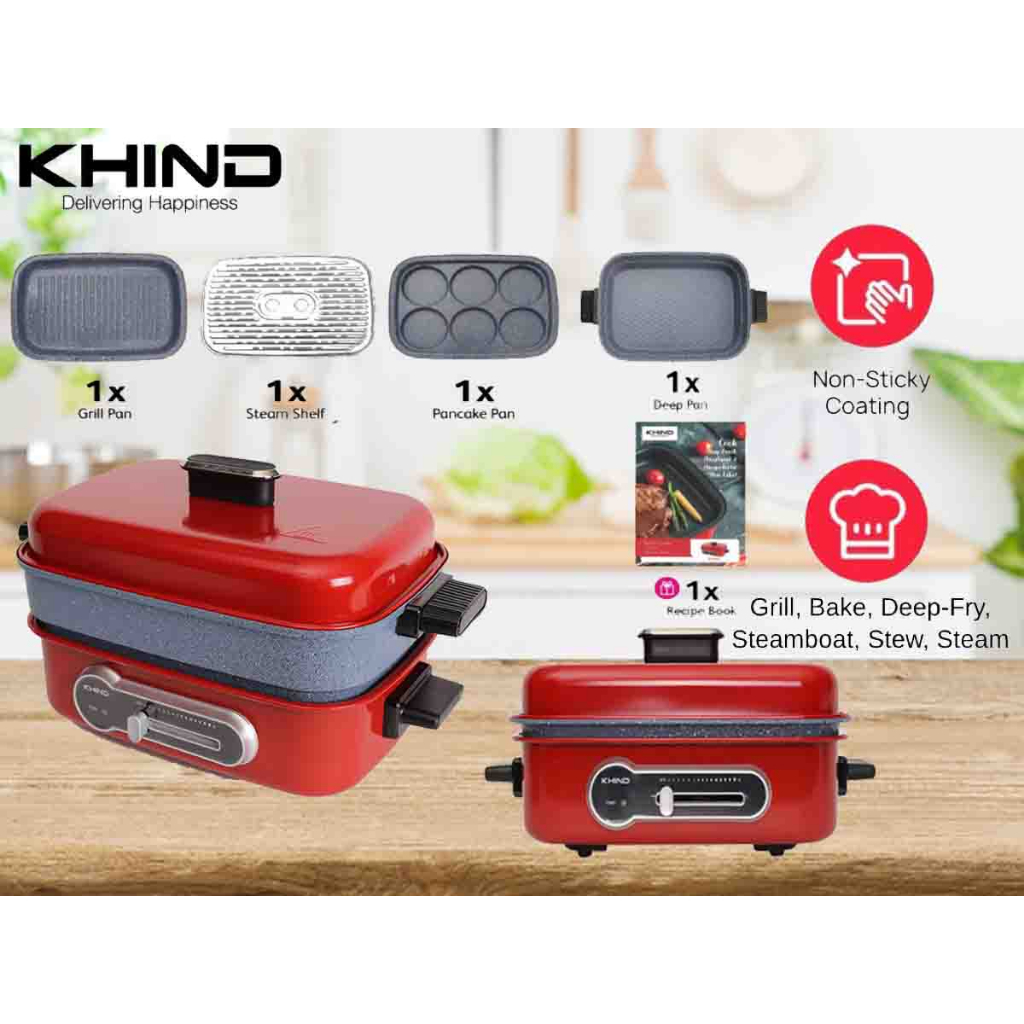 Khind mc398r multi cooker sale