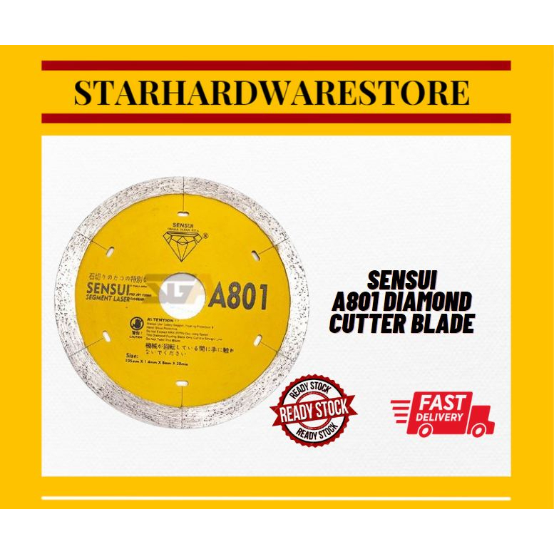 🌟READY STOCK🌟SENSUI A801 DIAMOND CUTTER BLADE | Shopee Malaysia