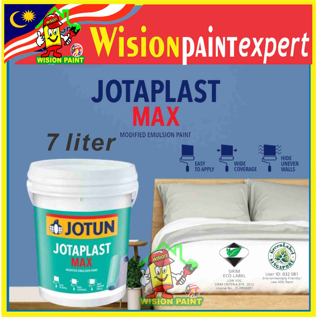 🔥READY STOCK🔥 7L JOTUN Jotaplast Max Paint Interior Undercoat Wall