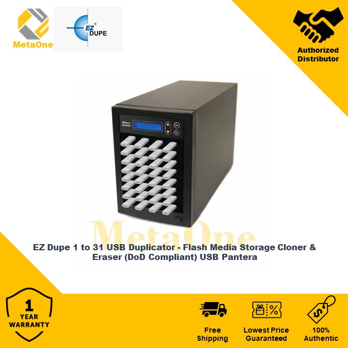 EZ Dupe 1 To 31 USB Duplicator - Flash Media Storage Cloner & Eraser ...