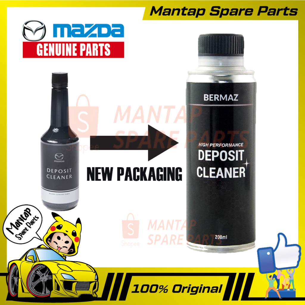 MAZDA GENUINE PARTS DEPOSIT CLEANER FOR ALL GASOLINE CARS MAZDA 2/3/5/6