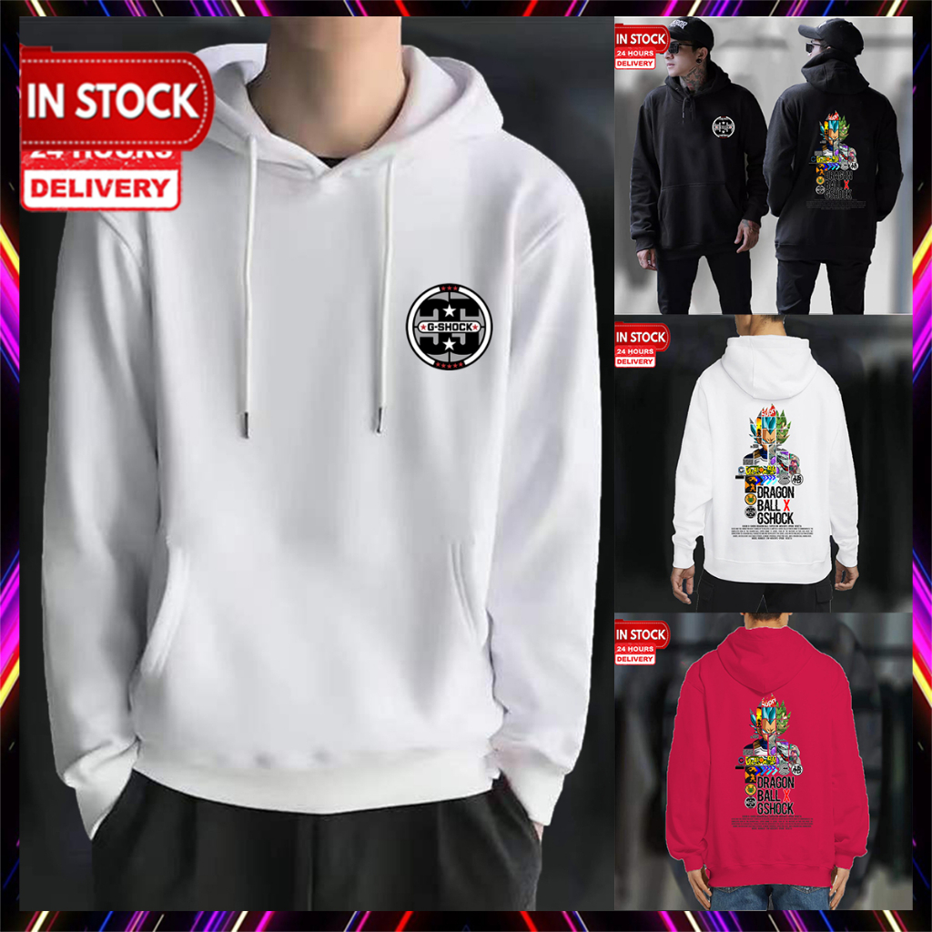 ⚡Ready Stock⚡ Hoodie G Shock X Vegeta Jacket Hoodie Man Hoodie Women Baju  Hoodie Perempuan Baju Hoodie Lelaki