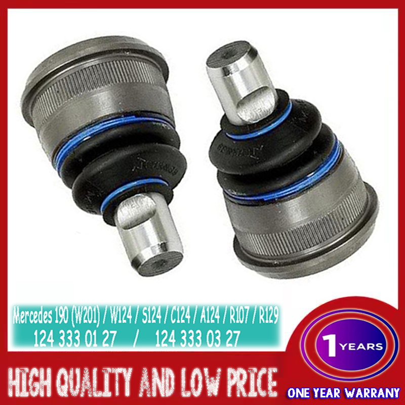 (2pcs) Ball joint Mercedes Benz 190 w124 w201 (1243330127) (1243330327