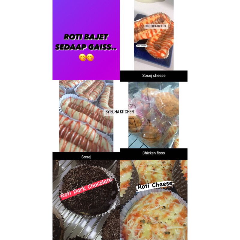 ROTI BAJET SEDAP MIN ORDER 10PCS | Shopee Malaysia